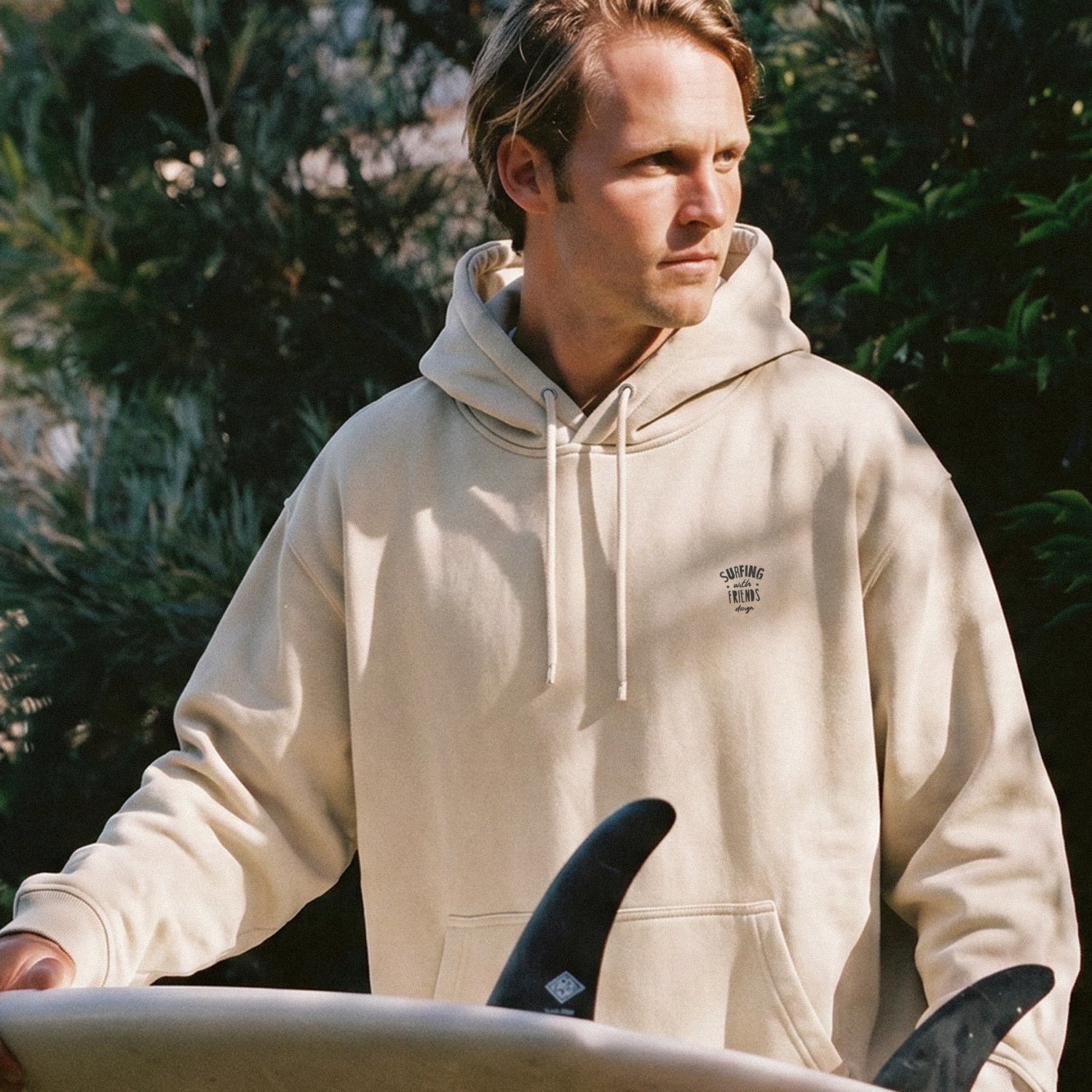 Hoodie Beige