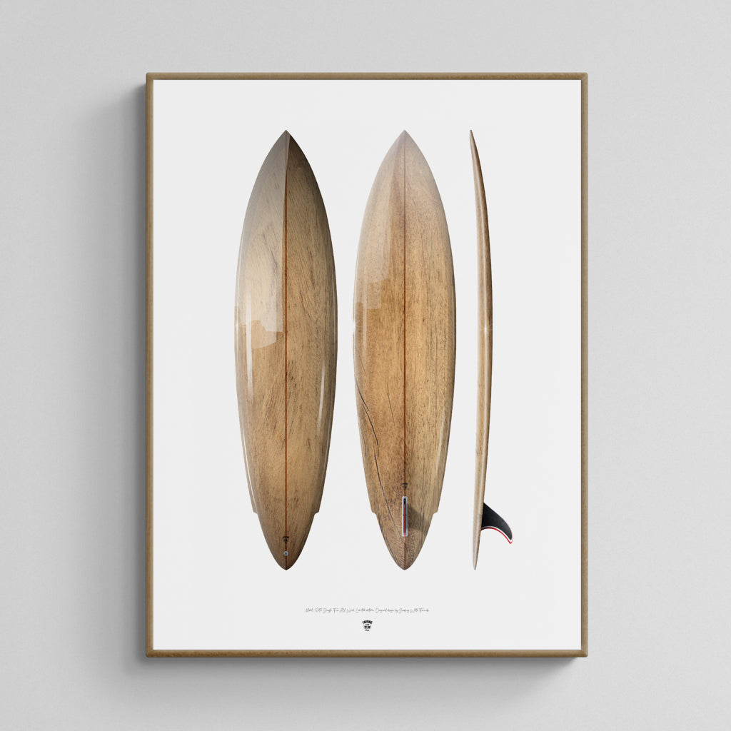 RETRO SINGLE FIN ALL WOOD